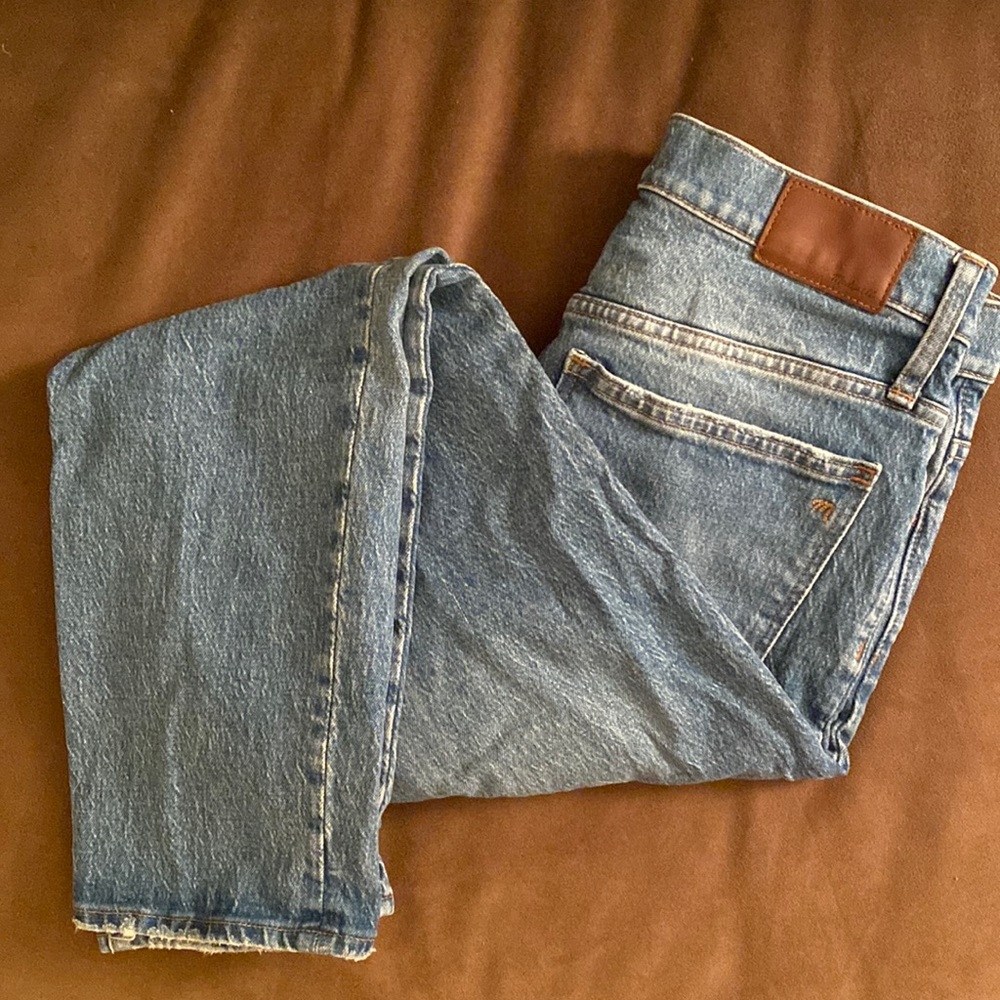 madewell classic straight jean